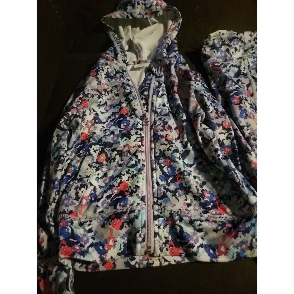 Gymboree gymgo zip up jacket leggings active xs 4 - Picture 2 of 3